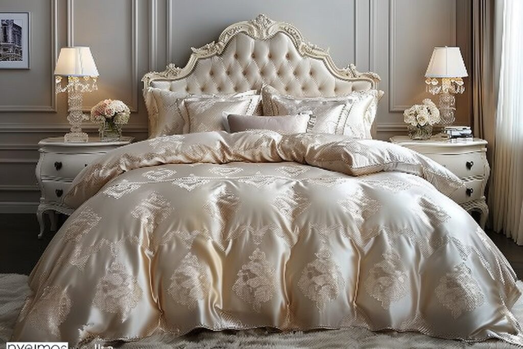 Le royaume des rêves : la quintessence des housses de couette de luxe en France
