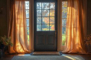 Quels rideaux pour habiller votre porte d’entrée ?