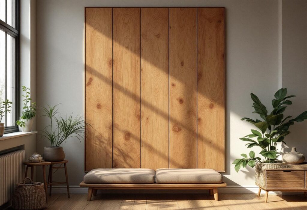 Panneau mural bois décoratif : la touche naturelle qui transforme votre intérieur