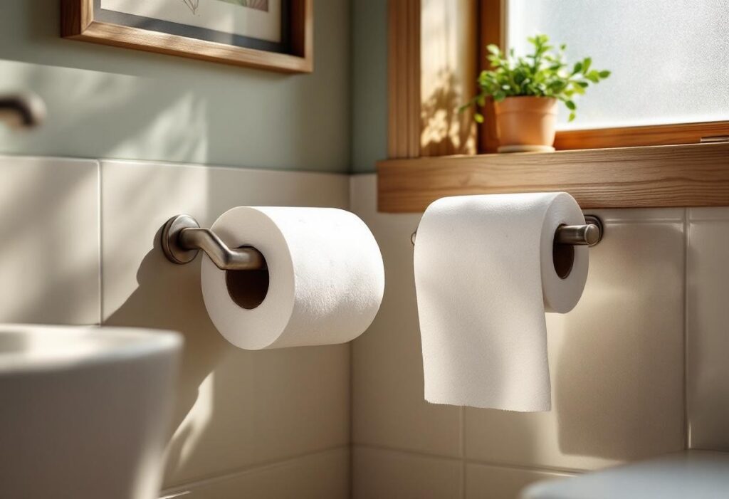 Porte-papier toilette mal fixé : nos solutions simples pour le réparer