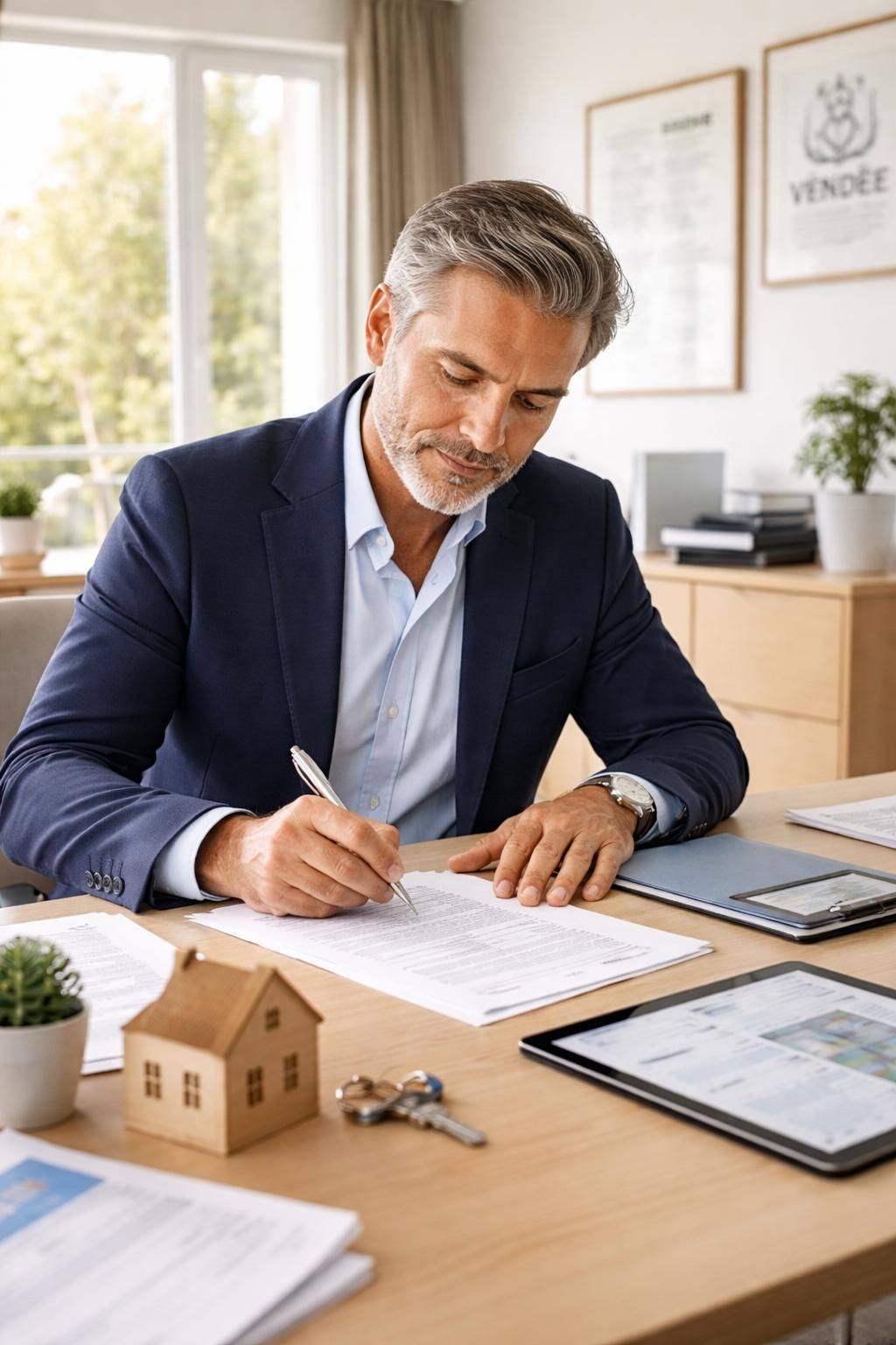 services notariaux spécialisés en vendée pour vos transactions immobilières avec établissement d'actes authentiques garantissant sécurité et conformité légale.