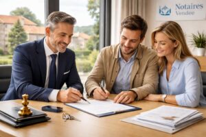 Services notariaux en Vendée pour transactions immobilières avec actes authentiques