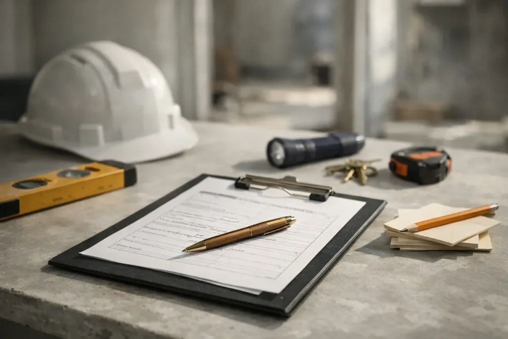 Réceptionner un chantier, c’est écrire les réserves